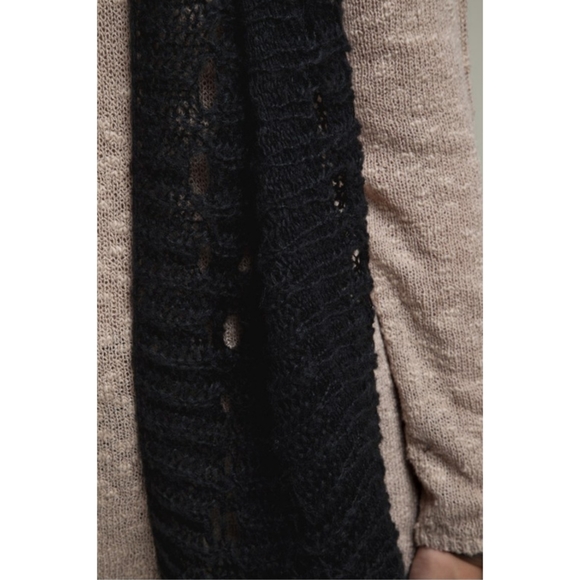 OPEN KNIT OBLONG SCARF - Picture 7 of 7